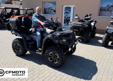 CFMOTO CFORCE 625 Overland DLX EPS 4X4 átadás!