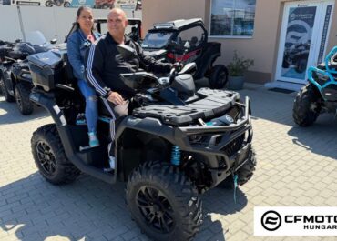 CFMOTO CFORCE 1000 X10 EPS 4X4 átadás!
