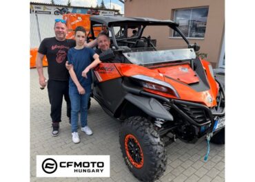 Újabb CFMOTO ZFORCE 1000 Sport R EPS 4X4 vásárló(k)!
